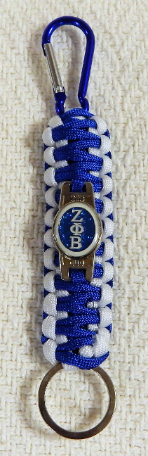 Zeta Woven Paracord Key Chain - FO